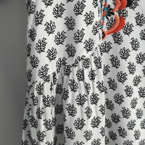 Sundance Adelle Embroidered Boho Top Small - Picture 6 of 10